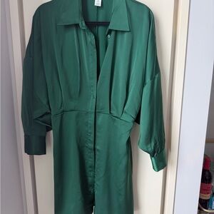 H&M Forest Green Dress